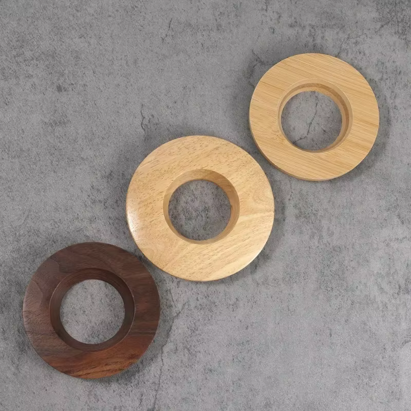 Support de filtre à café en bois durable pour Origami