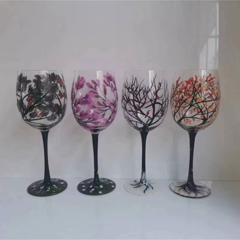 Verre vin quatre saisons à arbre à jus bière bière bière bière
