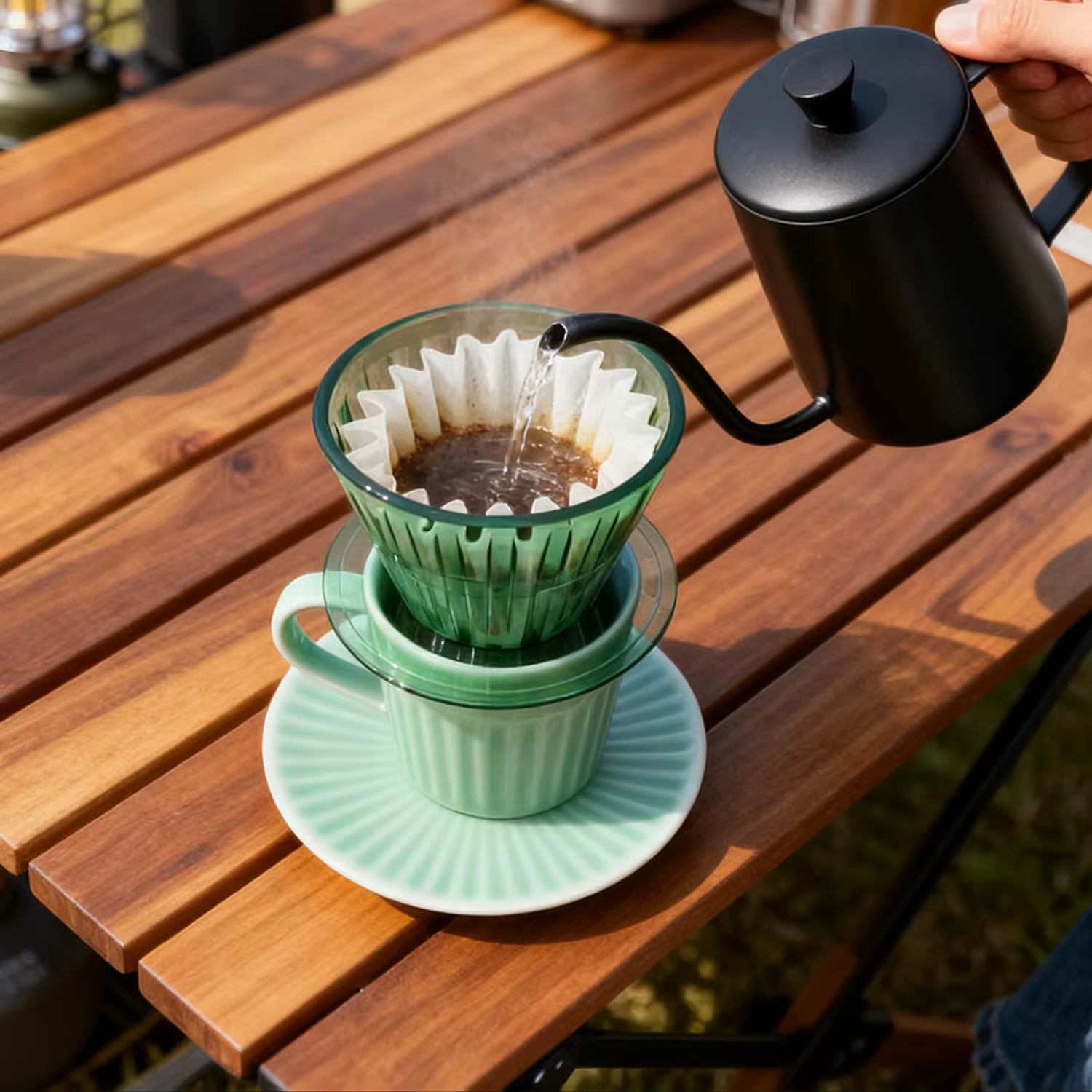 YRP filtre à café réutilisable 1-2 tasses B75 filtres à panier goutteur