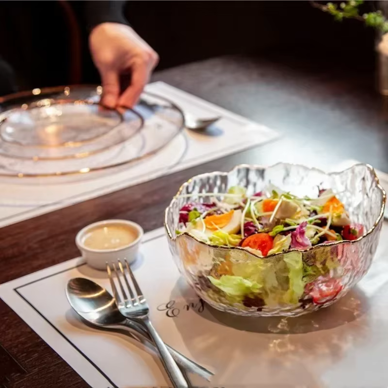 Bol en verre à salade de 380/750/1450ml