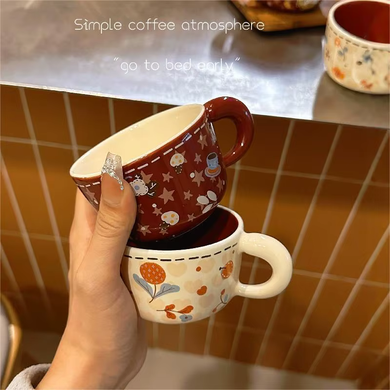 Tasse à café en céramique pour chat