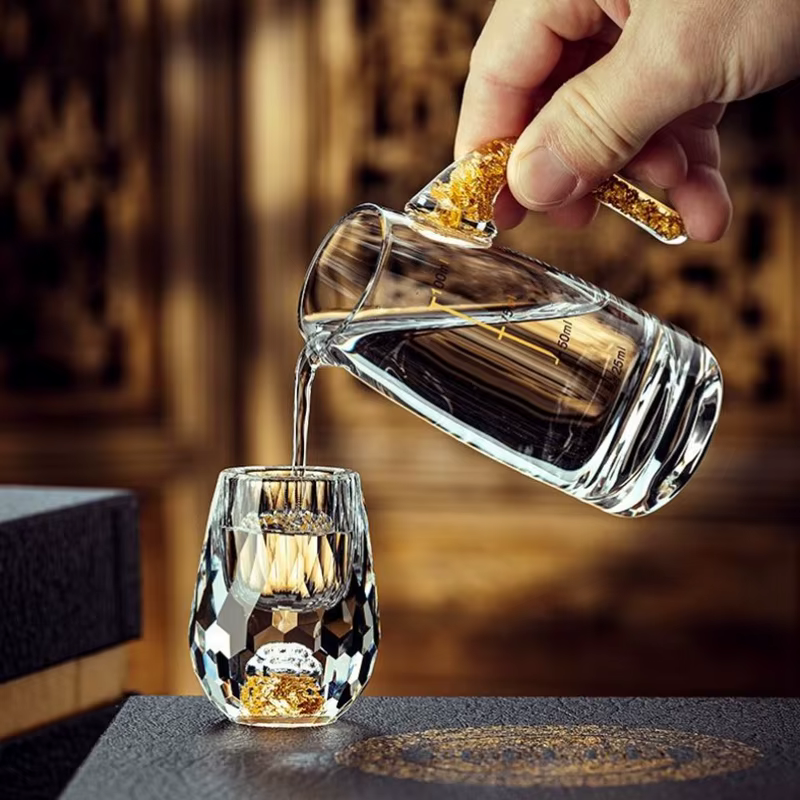 Verre à certifiée en cristal de luxe