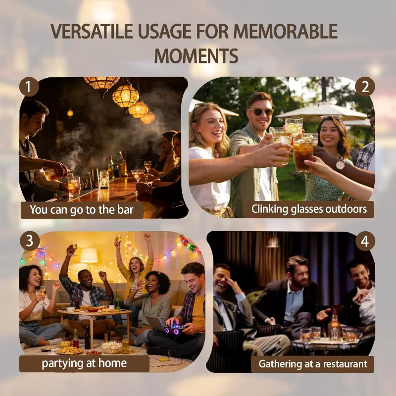 # # Verre à whisky rotatif de 280 ml