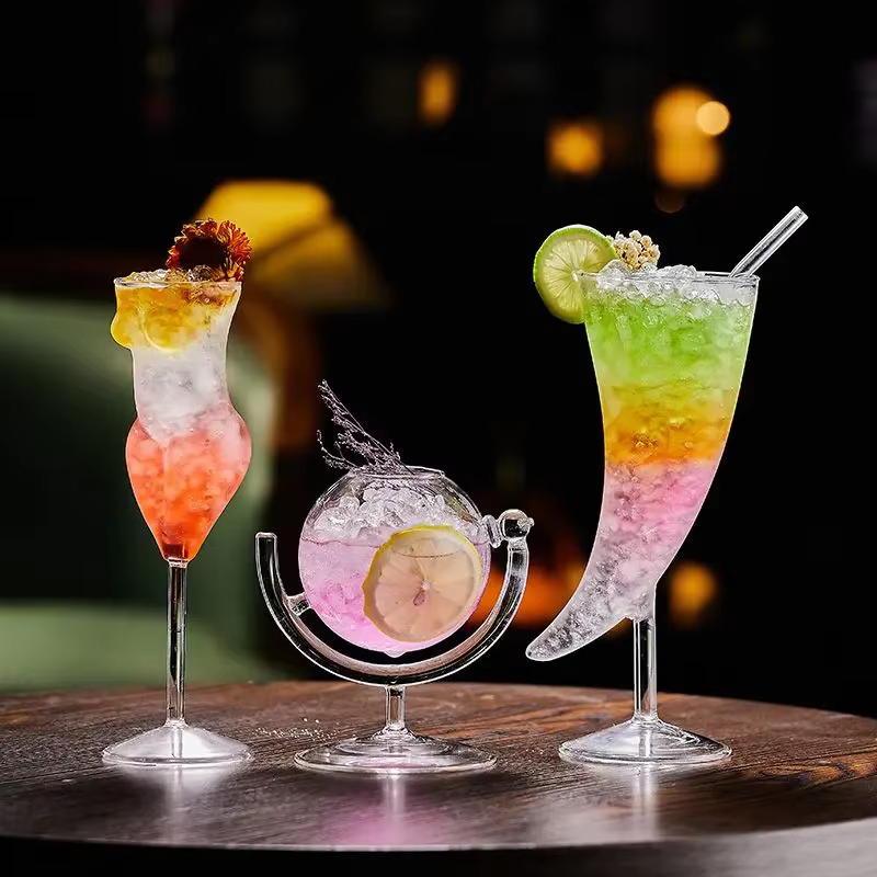 Verre créatif ORY pour bar, mélange, martini, champagne, 1 pièce