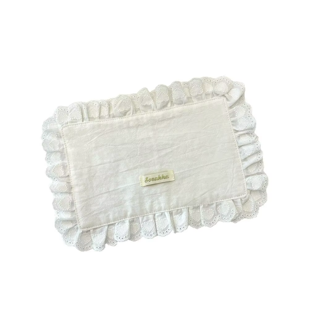 Napperons en dentelle en forme de cœur pour femmes