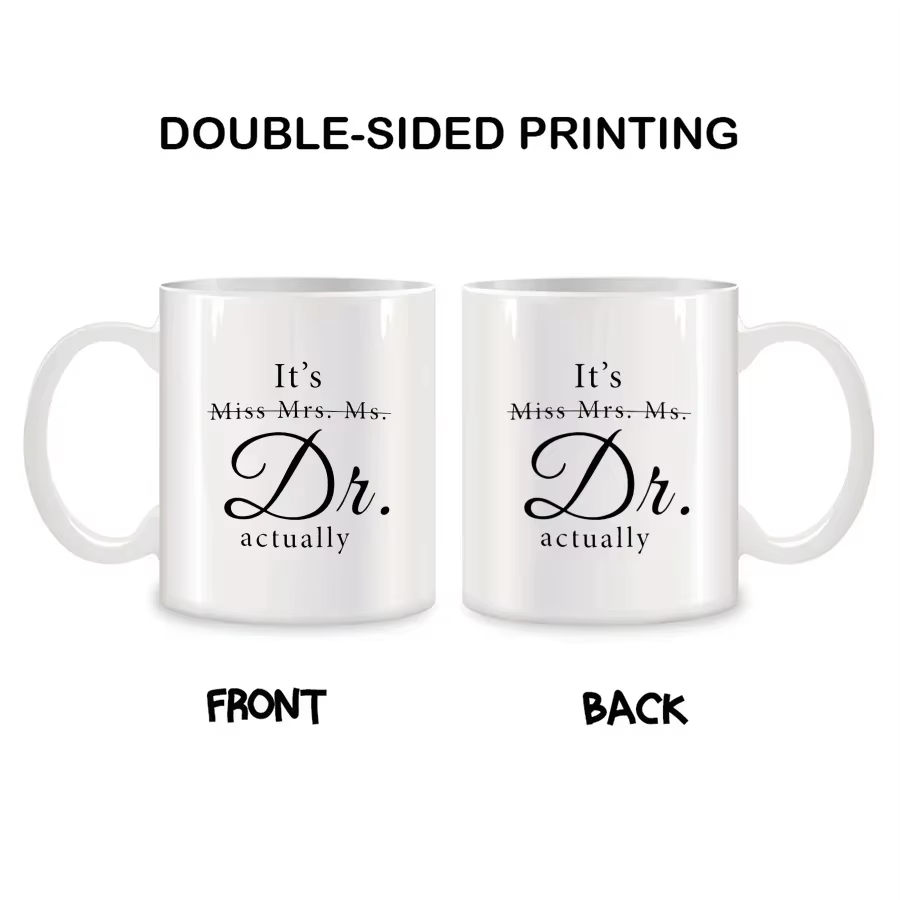 C'est Miss Mrs Ms Dr Actuellement tasses pour femmes Dr PhD collègues ami cadeaux d'anniversaire nouveauté café