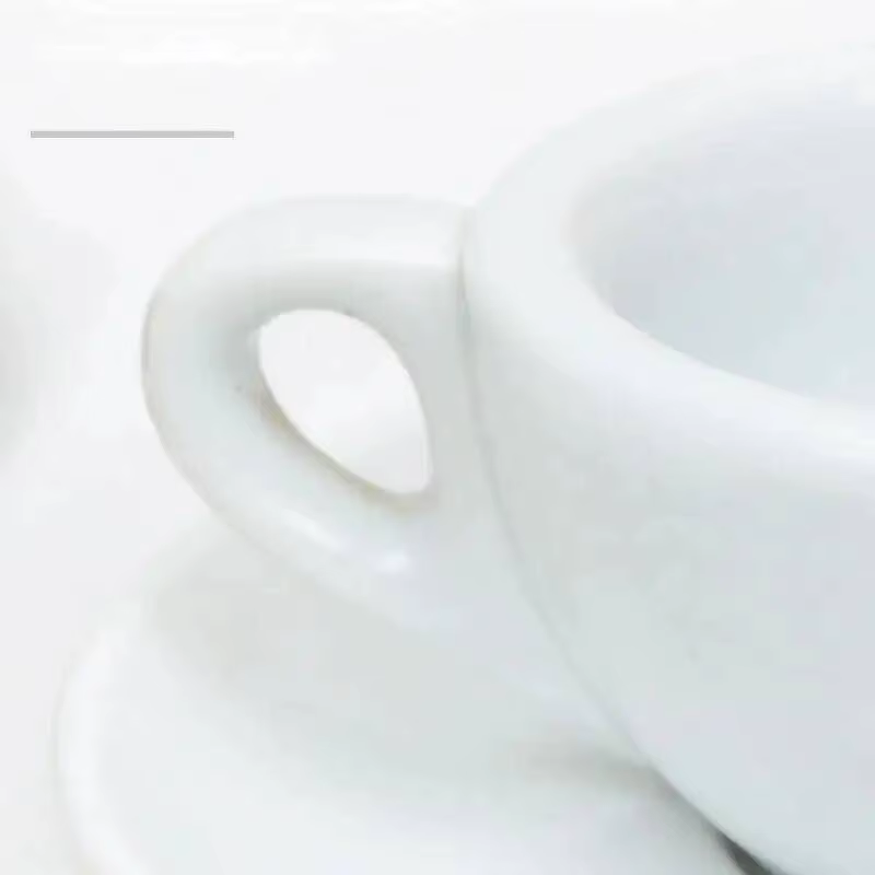 Tasse à café en céramique à bouche ronde épaissie