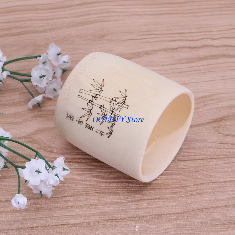 Tasse à boire en bois bambou 367A