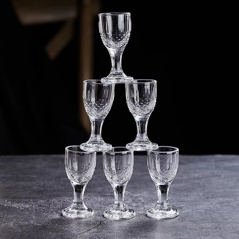 6 pièces ensembles exquis verre à vin