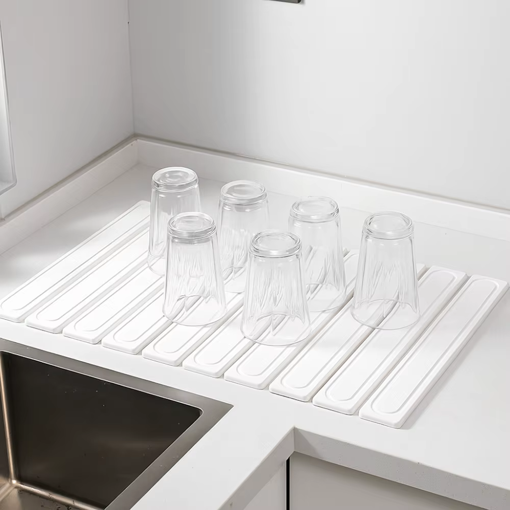 Tapis de séchage de vaisselle en diatomite écologique