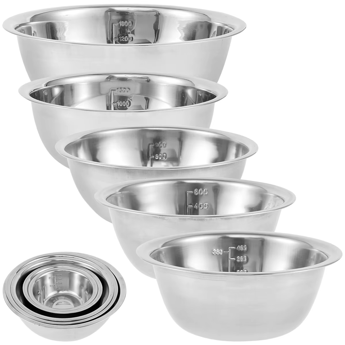 Ensemble de bols à mélanger pour salade