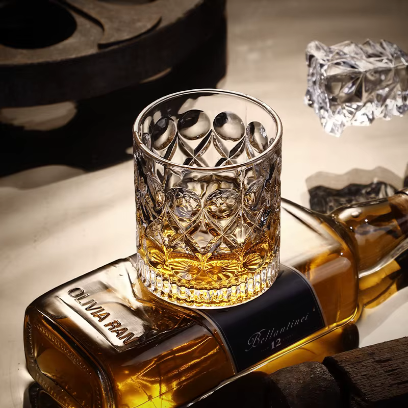 Verres à whisky, verre à whisky gravé