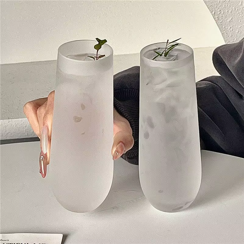 Verres à café transparents