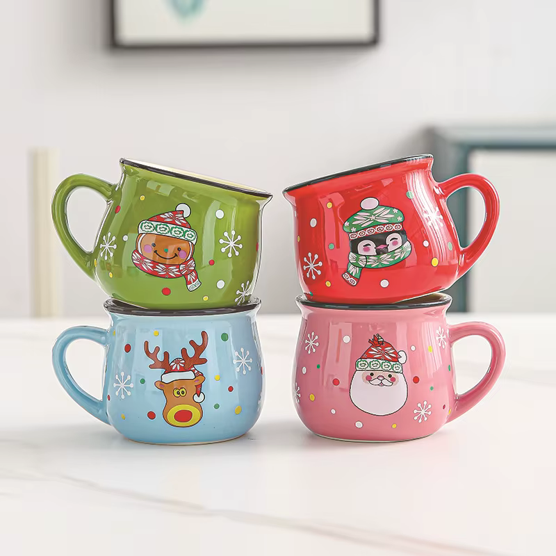 Tasse à Mousse de noël en céramique