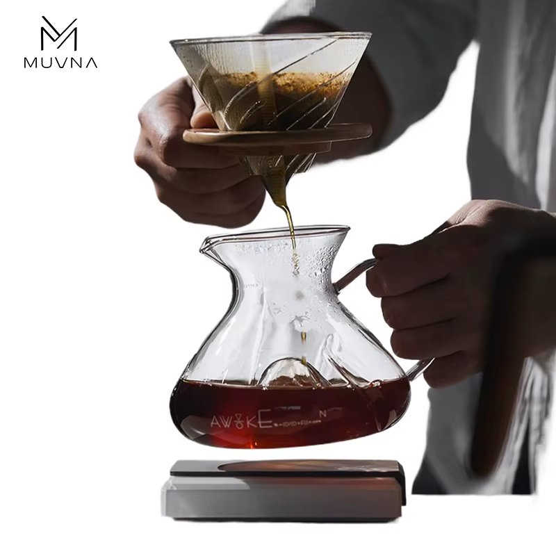 Carafe à café en verre MUVNA Tornado Barista 450 ml