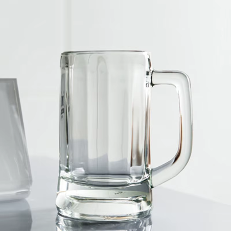 Verre à bière à fond épais de 400ml/600ml