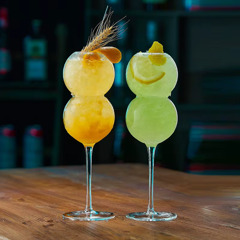 Verre à Cocktail boule à bulles