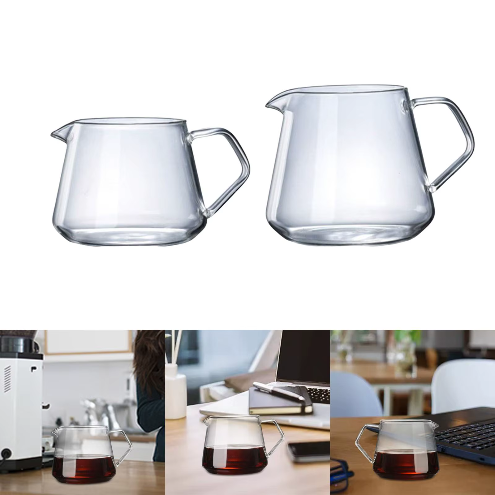 Cafetière en verre borosilicaté, cafetière, goutteur, brasseur Barista High