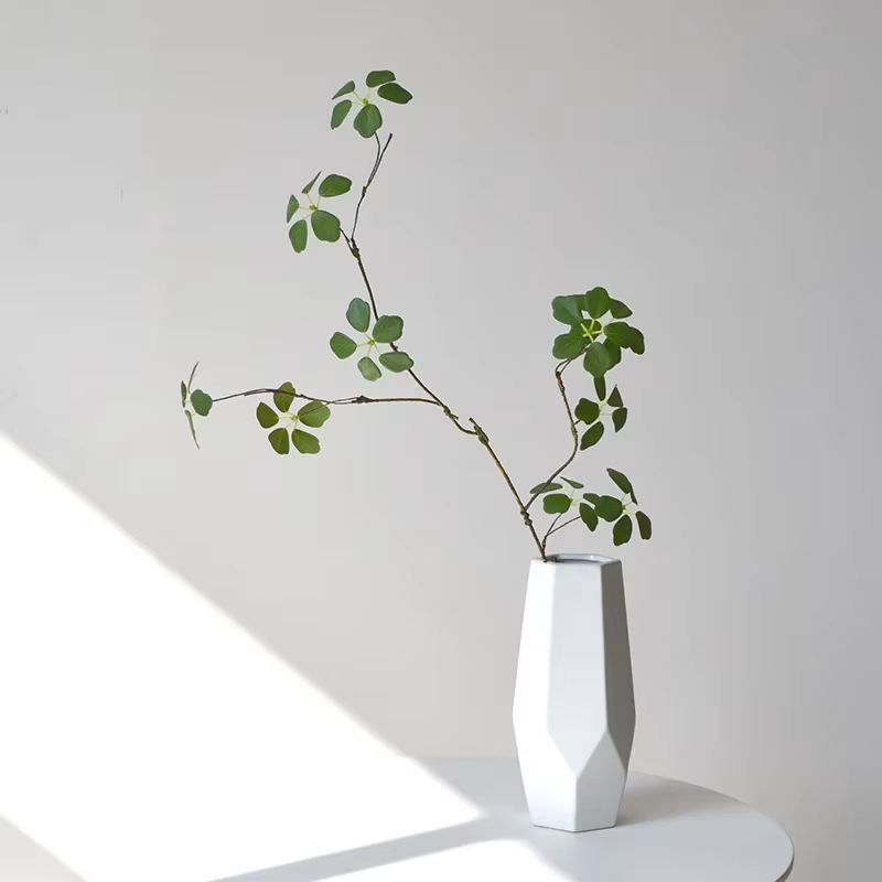 Plante artificielle de feuille de Lotus Guanyin