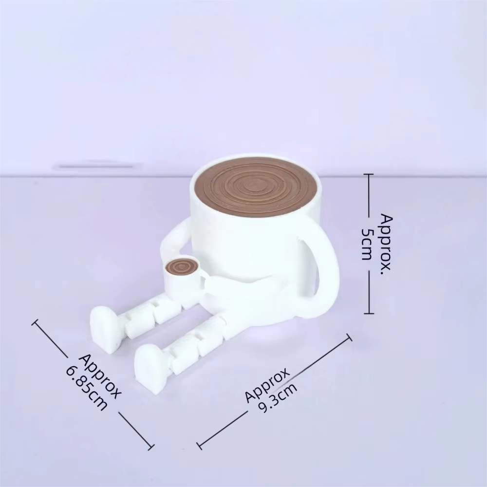 Ornements de grains de café imprimés en 3D