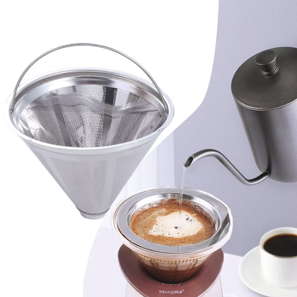 Filtre pour Machine à café goutte à goutte en acier inoxydable 304