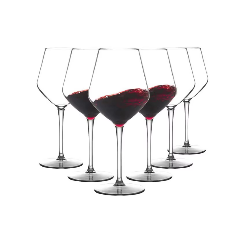 Verre à vin à tige incassable
