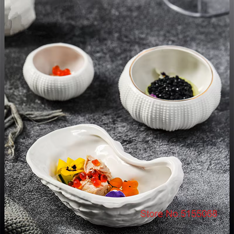 Assiette de Gastronomie Moléculaire pour Restaurant