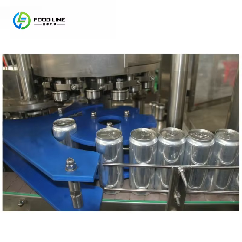 Ligne de production complète et personnalisée de remplissage de canettes, de A à Z, entièrement automatique, pour le traitement et l'emballage de boissons en canettes.