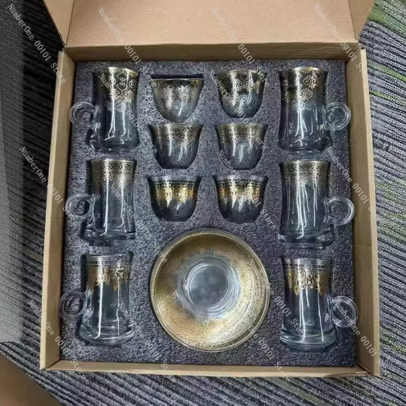 Ensemble de 18 pièces de tasses à café