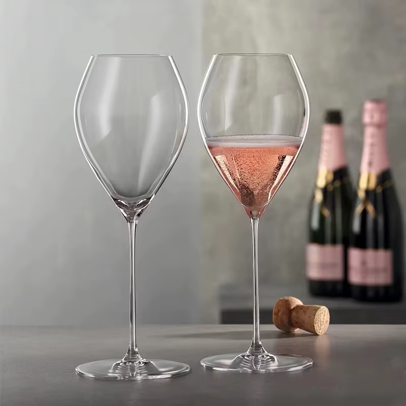 Verres à vin rouge Ultra-fins avec gobelets à Champagne en cristal