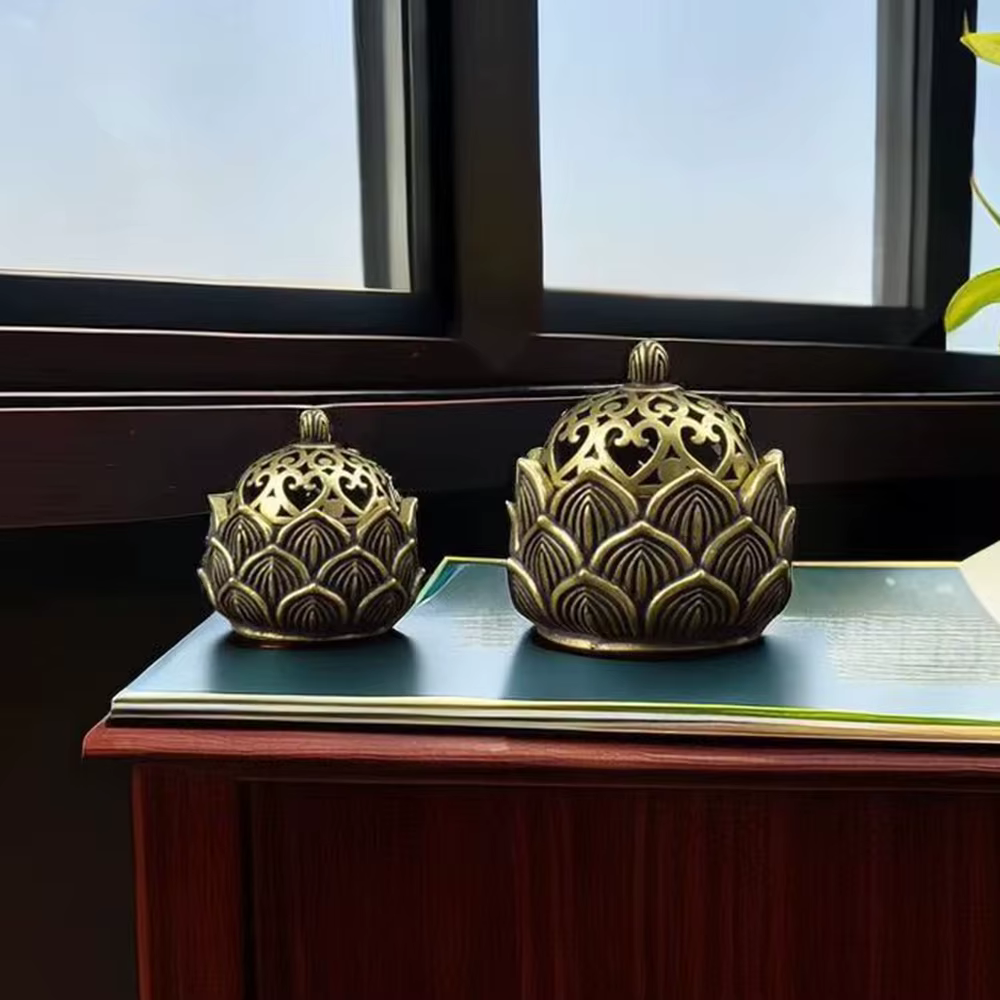 Porte-encens Lotus, Petit Brûleur de Cônes d'Encens