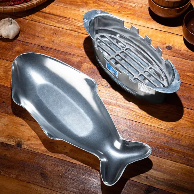 Assiette à poisson grillé pour Restaurant thaïlandais