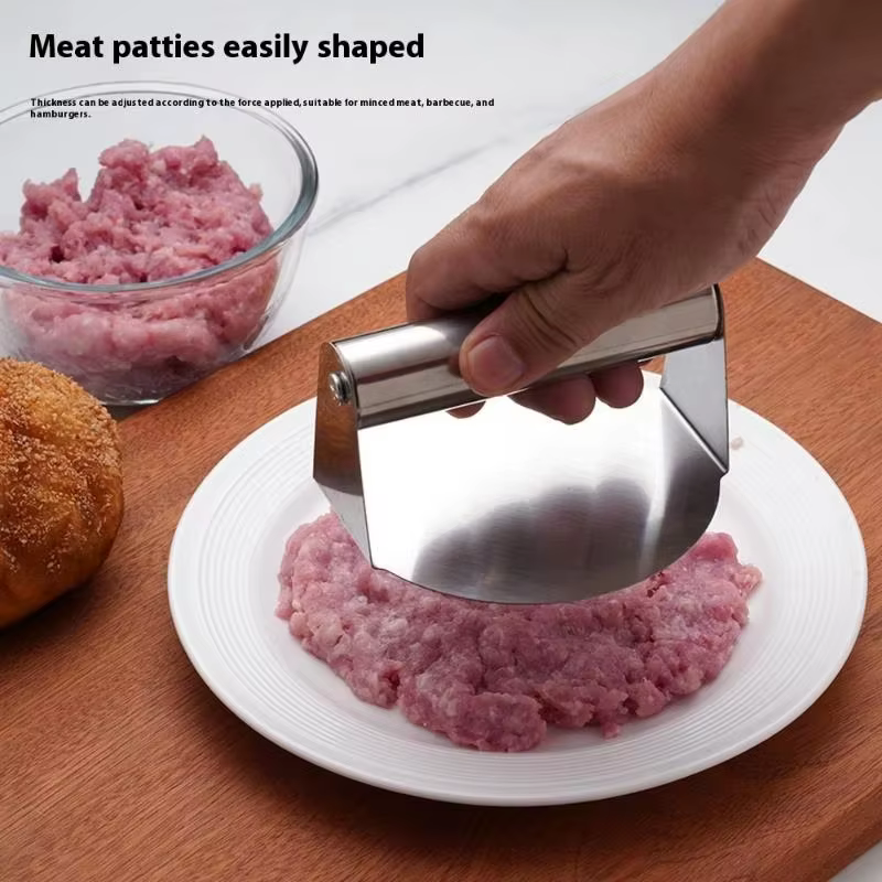 Presse à hamburgers en acier inoxydable