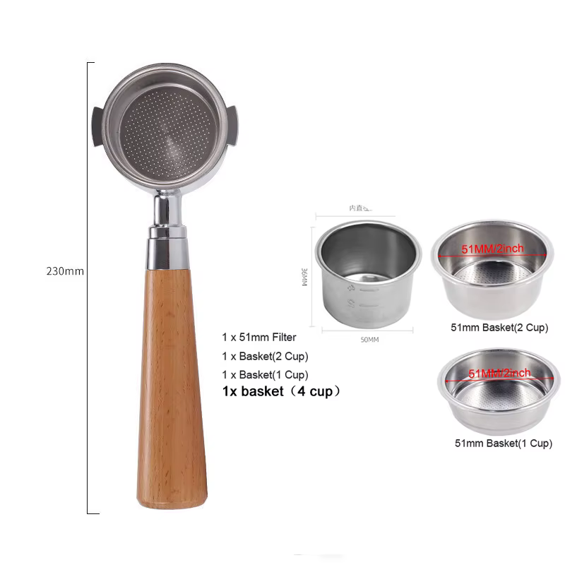 Delonghi-Porte-filtre à café sans fond