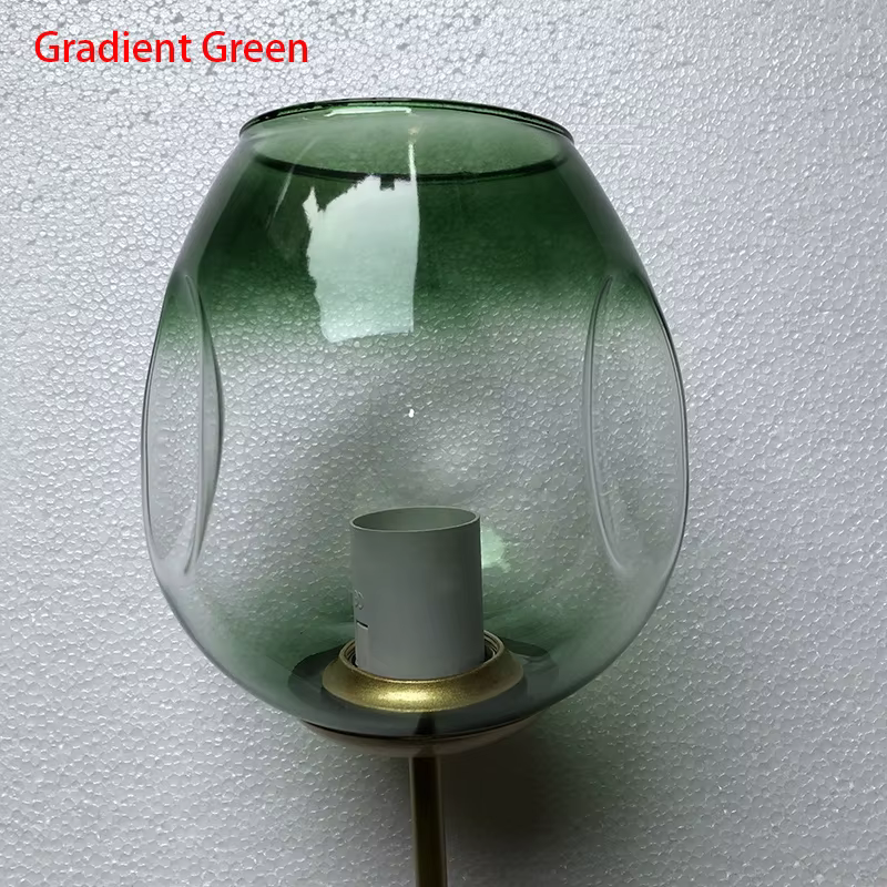 Abat-Jour en Verre Industriel Moderne et Simple, Accessoire de Lustre Rétro à Faire Soi-Même