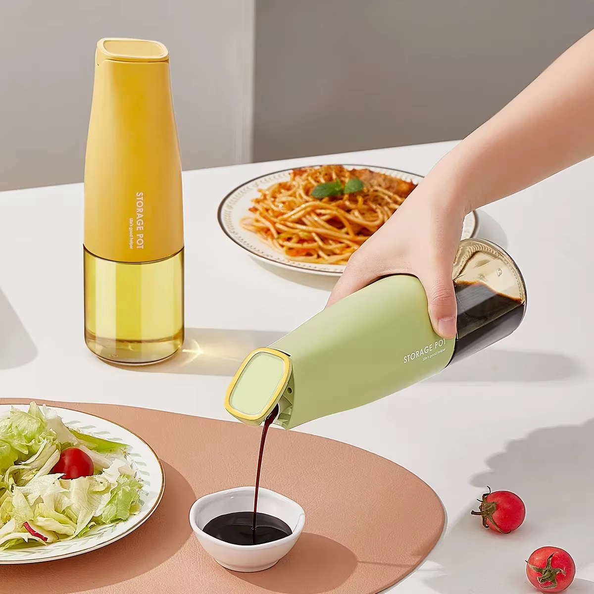 Distributeur de bouteilles d'huile de 500ML