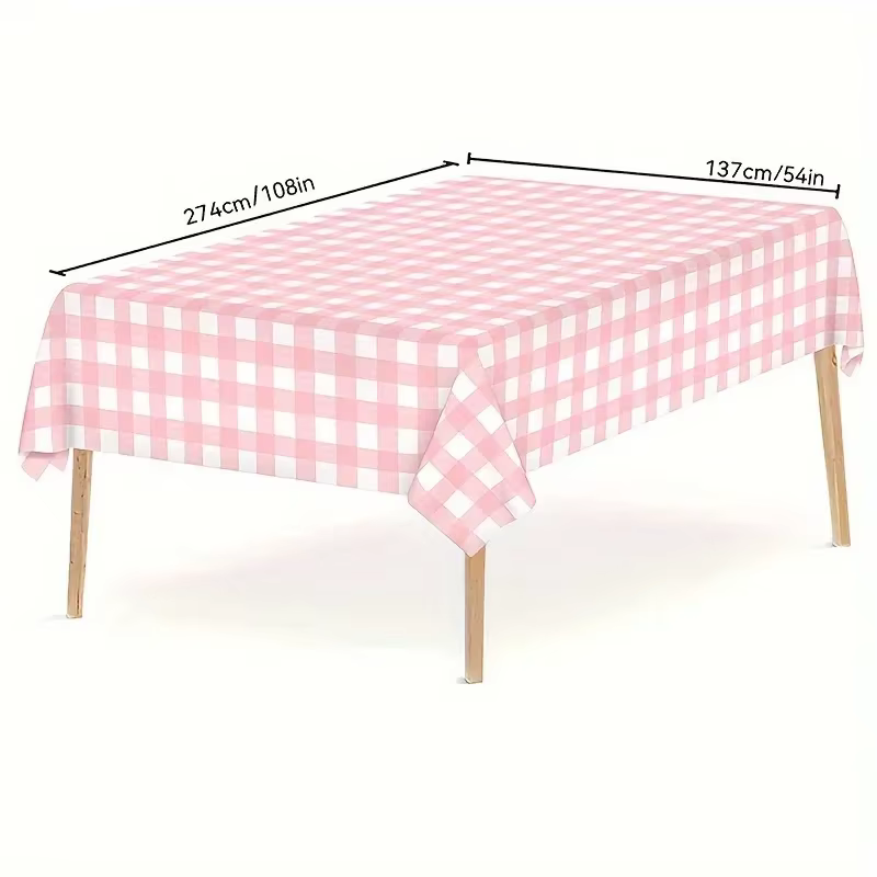 Nappe en plastique jetable imperméable à l'huile