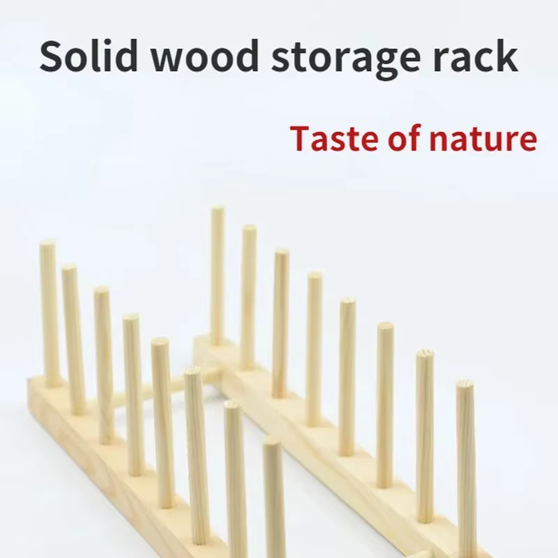 Égouttoir à vaisselle en bois