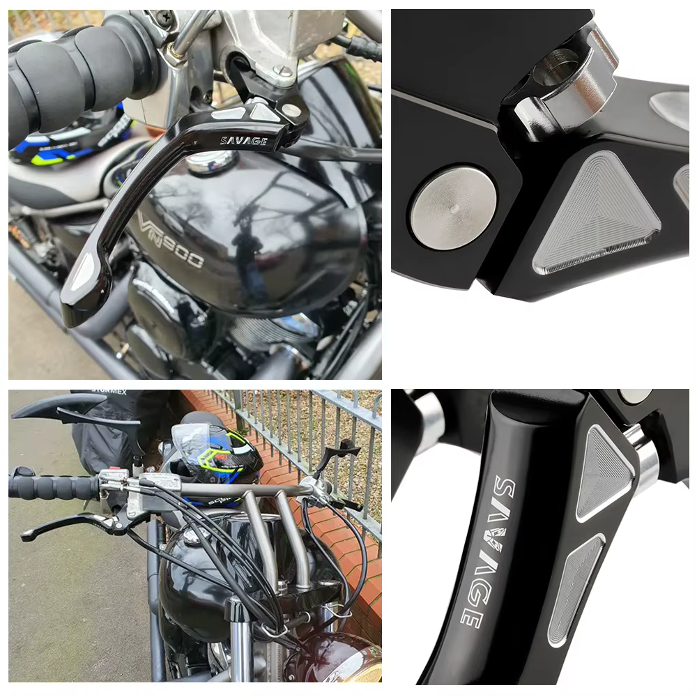 Levier de frein et d'embrayage pour moto Cafe Racer, pour HONDA CMX Rebel 300/500 CB750 VT750 VT1300 VT600C Shadow NT650 NV600