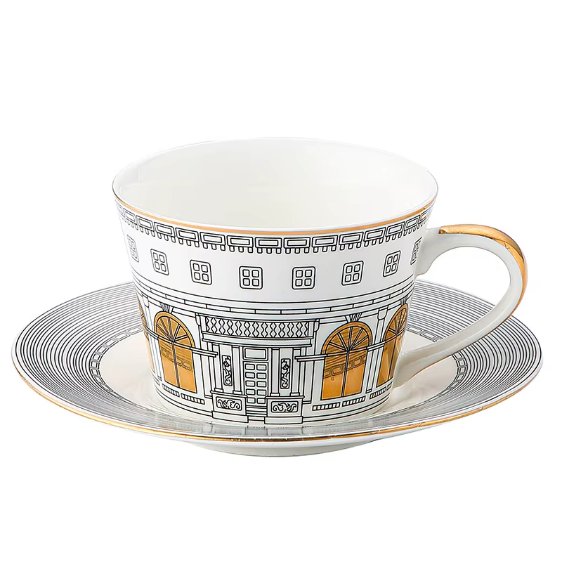 Tasse architecturale et tasse à café S/05 er