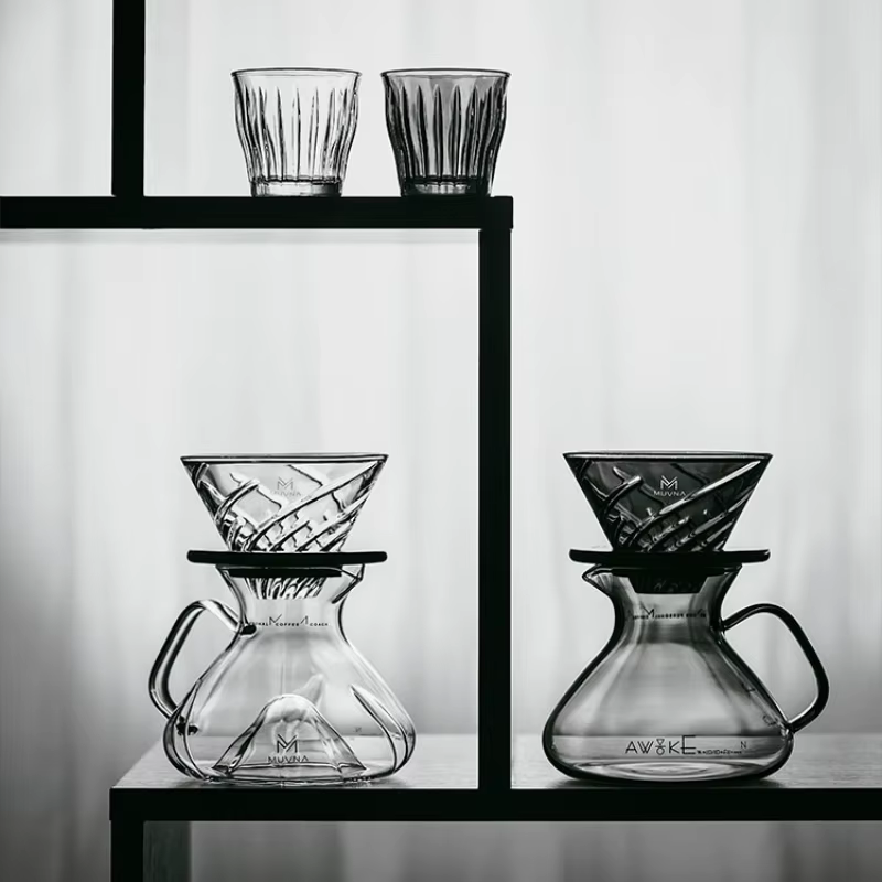 Carafe à café en verre MUVNA Tornado Barista 450 ml