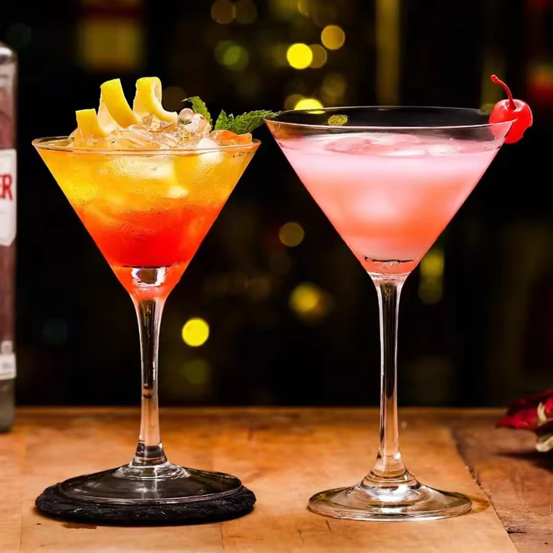 Verre à Cocktail triangulaire Martini