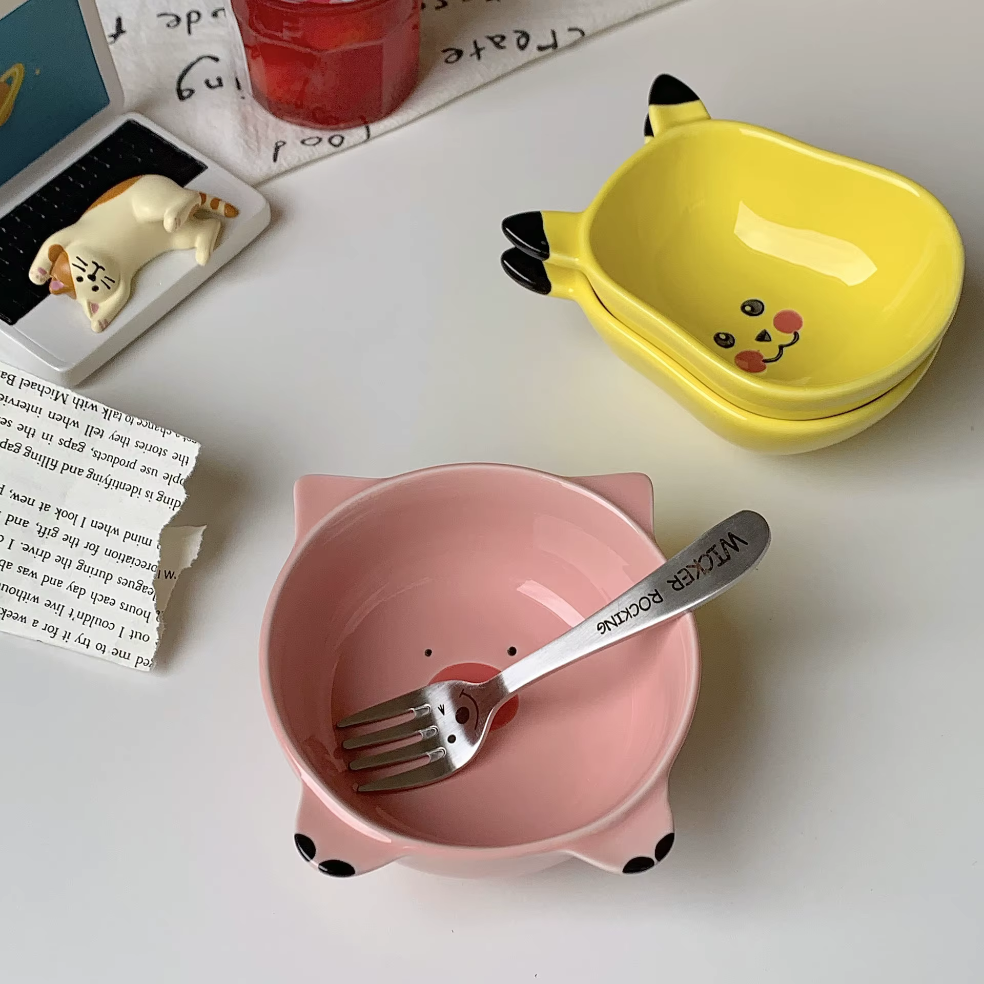 Petit plat à condiments en céramique