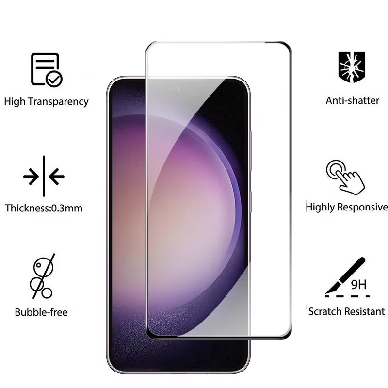 samsung s24, verre trempé s26 s25 s24 ultra vitre samsung galaxy s23 screen protector samsung s24 ultra verre trempé samsung s23 fe s20 s21 s22 plus protecteur d'écran samsung s22 verre trempe