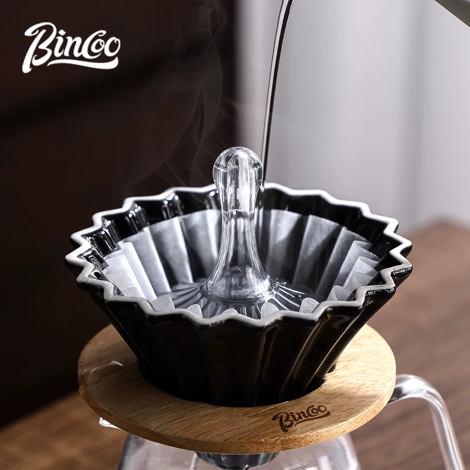 Bincoo café filtre papier Assistant gâteau Tritan