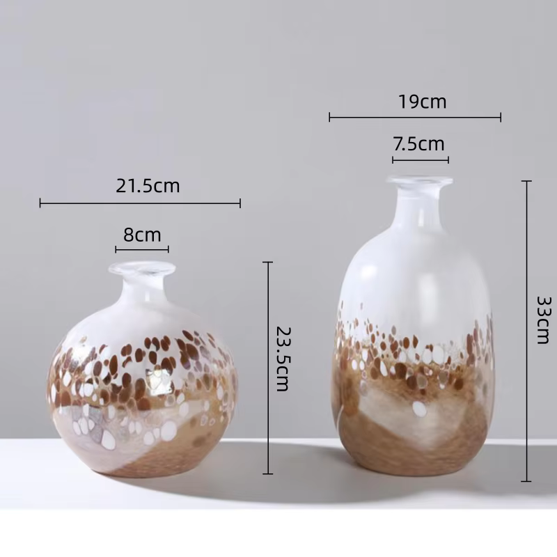 Vase en verre géométrique à bulles dégradées, bouteille en verre pour hydroponie, terrarium, vases à fleurs, pot de fleurs, accessoires de décoration pour la maison