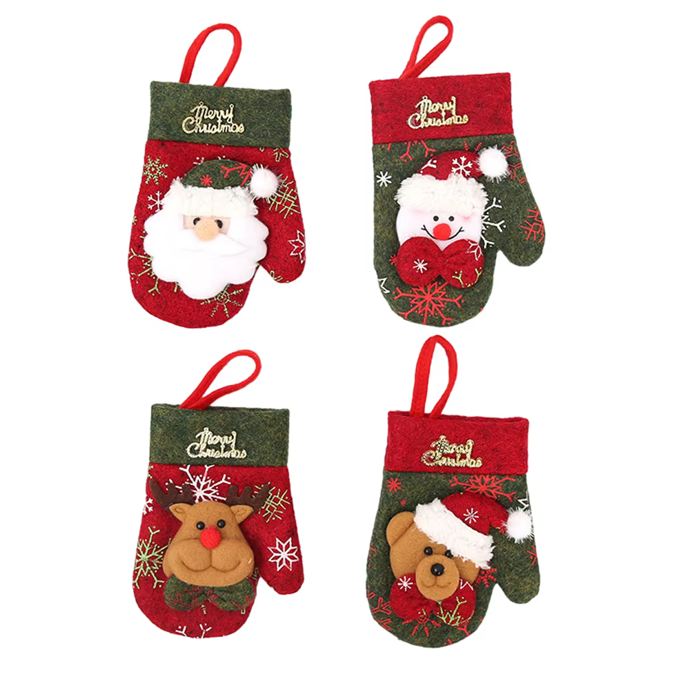 Pochettes porte-argenterie de noël