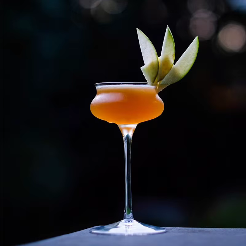 Grand Verre à Cocktail Spécial en Clip, Article Créatif pour la Maison, pour Martini, Bar, Vin