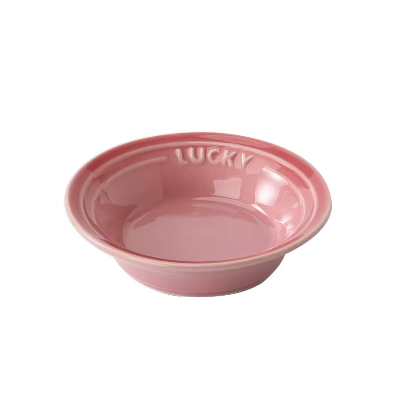 Petite assiette ronde en céramique