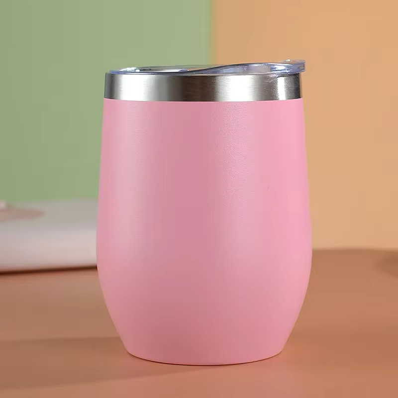 Tasses thermiques en coquille d'œuf de 12oz